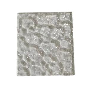 زجاج مصفح صناعي مستمر مسطح بقلب فضي متموج صغير 5 مم - Product Image 5