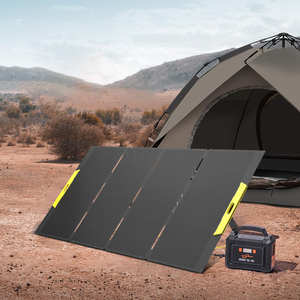 แผงโซล่าเซลล์แบบพับได้สำหรับ RVs หลังคาหลังคาบ้านแบบพกพา500W - Product Image 1