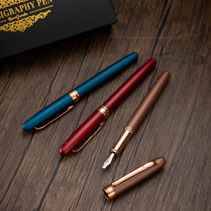 Penna Stilografica a Punta Larga con Punta Incisa per <span class=keywords><strong>Calligrafia</strong></span> Araba e Tibetana, Punta Inclinata 123mm - Product Image 4