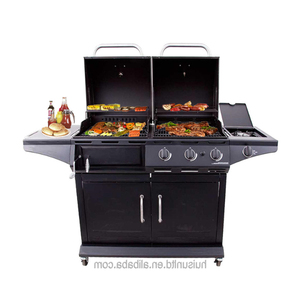 Parrilla de barbacoa de Gas, mesa sin humo, al aire libre para acampada, tipo Gas propano - Product Image 1