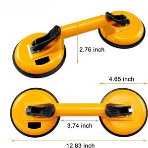 Nhà máy cung cấp nhựa lớn/Hợp kim nhôm + Cốc hút cao su nhiệm vụ nặng nề xử lý chân không OEM/ODM 150kg độ bền kéo dọc - Product Image 2