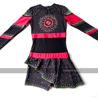 Uniformes de cheerleading pour filles ALLStar, nouveaux modèles, logo personnalisé, ensembles d'uniformes de cheerleading pour adultes, strass AB, service OEM, spandex/polyester