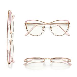 Женская металлическая оправа для очков, разноцветная, модная, для повседневной носки - Product Image 4