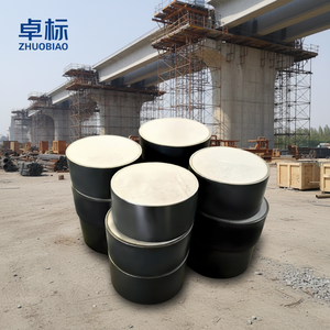 Plain <b>Rubber</b> Elastomer Bridge Bearing Pad Bridge Elastomeric Bearing Pads for Bridges Zhuo biao - Product Image 1