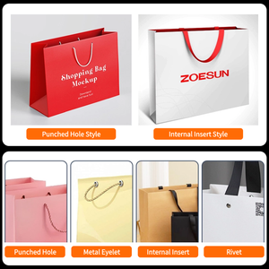 Custom Printed Coated Paper <b>Bags</b> Luxury Flat Handles Foil Sealed Christmas Shopping <b>Bags</b> OEM Black - Product Image 3