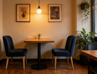 5 Sterne Hotel Vintage Cafe Möbel Restaurant Massivholz Stuhl Möbel Esszimmers tuhl für Esszimmer Restaurant Möbel Set