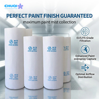 Filtro de Techo F5 EU5 para Cabina de Pintura Automotriz, Superficie Adhesiva de 20-25 mm de Grosor, 99% de Eficiencia