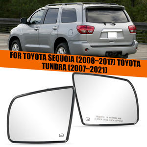 กระจกมองหลังแบบมีระบบทำความร้อนสำหรับรถยนต์โตโยต้า รุ่น Wolf Lake ด้านซ้าย สีดำ ผลิตจากพลาสติก ABS อะไหล่ทดแทนใหม่ รหัส 87903-0C020 87906-0C020 - Product Image 2