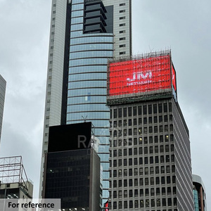 Giá Ngoài Trời Linh Hoạt mềm lưới video tường LED tấm quảng cáo dính Flim Trong Suốt LED hiển thị linh hoạt - Product Image 5