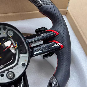 <span class=keywords><strong>Volante</strong></span> de Cuero para Mercedes Benz <span class=keywords><strong>AMG</strong></span> G63 W212 W222 W213 W205 W211 W204 CLA CLS SL500 - Product Image 3