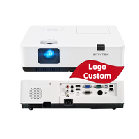 Vente en gros du projecteur numérique K200W 3LCD 1080P natif LED 3700 ANSI Lumens Pico et à courte focale pour salle de classe et home cinéma