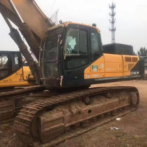 รถขุดตีนตะขาบมือสองจากเกาหลีแท้ รุ่น Hyundai HX220HD เครื่องยนต์ Yanmar ประสิทธิภาพสูง เกียร์ดี ชั่วโมงการทำงานต่ำ สภาพดี - Product Image 1