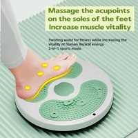 Disque de torsion magnétique 3D pour la taille avec corde de traction, appareil de massage et d'amincissement de la taille