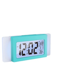 Reloj Despertador Inteligente con Sensor de Luz, Pantalla Digital de Temperatura, Pantalla Grande, Silencioso, Función de Repetición, Luz Nocturna para Mesa de Noche - Product Image 5