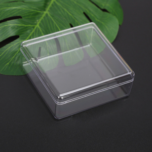 小型PPプラスチックケース 高品質 ハードクリアキューブ型 無菌正方形 ステッカー包装用 透明プラスチックボックス - Product Image 6