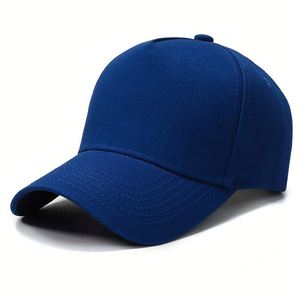 Gorra de béisbol de moda sencilla al por mayor para hombre y mujer, ajustable, de tela de sarga para deportes al aire libre, en stock. - Product Image 5