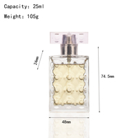 Fournisseur direct d'usine, flacon de parfum en verre de 20 ml au design unique, vaporisateur à pompe, diffuseur à roseaux, petit échantillon de parfum, flacon de luxe