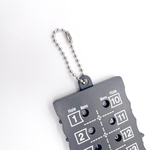 Contatore di colpi da golf in plastica da 1 a 18 per 18 buche - Product Image 5