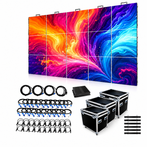 Écran LED intérieur/extérieur 500x500mm, fond de scène, mur vidéo LED, P2.6 P2.9 P3.91, épissure transparente, écran LED de location - Product Image 1