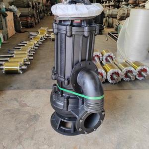 Bomba Sumergible para Aguas Residuales de 25 HP Personalizable OEM con Triturador de Desechos, Baja Presión - Product Image 4