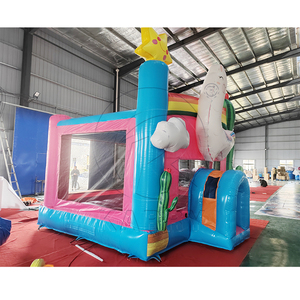 Château gonflable Cactus, maison de saut gonflable, trampoline gonflable pour enfants et adultes avec souffleur - Product Image 3