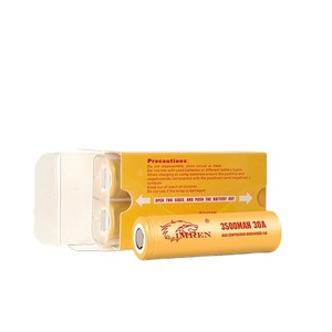 แบตเตอรี่อิเล็กทรอนิกส์ 18650 30a 3500mah แบตเตอรี่ลิเธียมไอออน 18650 แบตเตอรี่ 3500 มิลลิแอมป์ชั่วโมง ชุดแบตเตอรี่ - Product Image 2