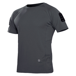S.archon Camiseta táctica informal de verano para hombre Manga corta de secado rápido y <span class=keywords><strong>antimosquitos</strong></span> para exteriores - Product Image 1