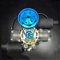 NOUVEAU Moteur à essence DLE200 200CC 23HP pour paramoteur (version silencieux standard)