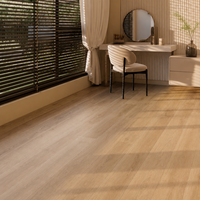 Revêtement de sol LVP, planches de vinyle, 20 mil, imperméable, SPC, aspect bois, noyau rigide, 5 mm, coussin acoustique IXPE, résistant aux rayures, commande personnalisée en usine