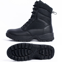 Bottes tactiques légères pour hommes, bottes respirantes, chaussures adaptées au travail et aux voyages.