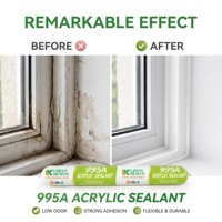 Scellant imperméable de haute qualité 995A pour plinthes et armoires, finition décorative soignée, 500ml 590ml, en bâtonnets, carton de 20 pièces