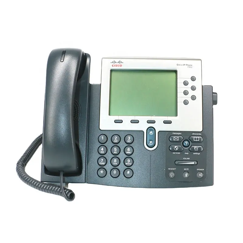 Хорошие скидки Оригинальный Новый 7900 серии Voip телефон CP-7962G телефон с поддержкой PoE