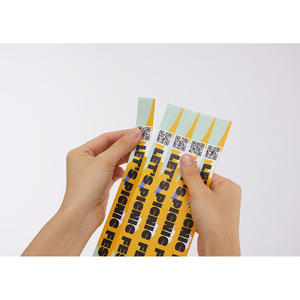 [AnyWristband] Bracelets colorés pour le contrôle des foules Bracelets TYVEK entièrement colorés Type connecté 19 mm (3/4 po) - Product Image 4