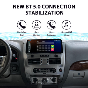 หน้าจอ Foforfor ขนาด 12.3 นิ้ว สำหรับ Infiniti QX56 Nissan Armada ปี 2008-2015 เครื่องเสียงติดรถยนต์ระบบ Android 15 พร้อม GPS ไร้สาย มัลติมีเดีย CarPlay - Product Image 4