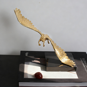 Ornements d'animaux en métal faits à la main, style Art <span class=keywords><strong>Déco</strong></span>, pour salon, <span class=keywords><strong>table</strong></span> basse, décoration douce, personnalisable - Product Image 1