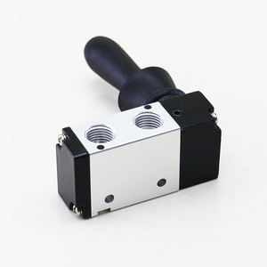 Airtac katup kontrol tangan pneumatik Manual 3/2 cara, saklar tangan pneumatik 1/4 inci 3H210 untuk kustomisasi Media Gas OEM - Product Image 6