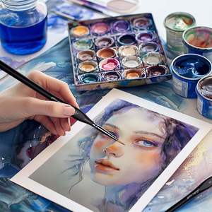 पेशेवर 15 पीसी उच्च गुणवत्ता वाले तेल पेंट ब्रश एक्रिलिक, तेलों, वाटरकलर और पेंट के लिए नंबर, सिटाडेल, लाक्षणिक - Product Image 5