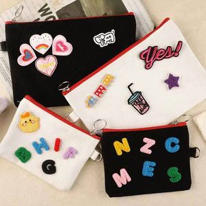 Parches Bordados Personalizados, Lindos Parches Termoadhesivos, Llaveros con Parches Tejidos Termoadhesivos para DIY, Carteras de Lona, Correas para Lápices - Product Image 4