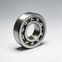 Roulement à billes à gorge profonde simple rangée 6203 ZZ 2RS de haute qualité, directement d'usine, en acier chromé GCr15 P6 C3 pour moteur, pompe, convoyeur