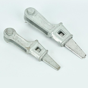 Abrazadera de suspensión Power Hardware Wedge Grip, Abrazadera de tensión, Abrazadera de suspensión vertical de doble ranura, Placa de suspensión, Púas antipájaros - Product Image 1