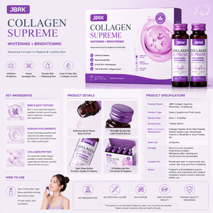 Complément alimentaire liquide oral éclaircissant pour la peau au collagène et au nid d'oiseau OEM, ODM, OBM, Probiotiques pour femmes, Complément alimentaire au collagène en boisson - Product Image 3