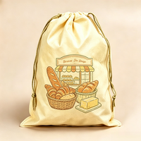 Sac de sport en non-tissé avec cordon de serrage WJ Bulk Supply, logo personnalisé, écologique, pliable, motif de dessin animé, unisexe, pour enfants, école, sport