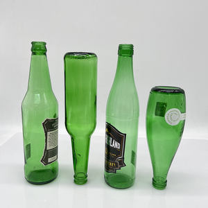 Bouteille en verre réutilisable classique de qualité alimentaire personnalisable de 330 ml, 350 ml, 500 ml pour jus, bière, vin et autres boissons - Product Image 3
