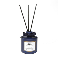 Coffret Cadeau Luxe Saint-Valentin Bouteille Ronde – Diffuseur à Bâtonnets d'Huiles Parfumées Longue Durée