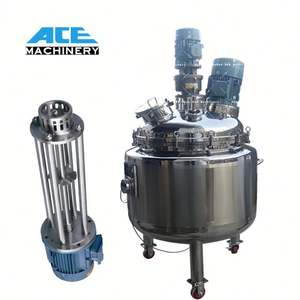 Reactor Químico de Acero Inoxidable de 100L, 200L, 300L, Mezclador y Congelador para la Fabricación de Aceites Esenciales y Perfumes, Aplicación de Resina, con Motor - Product Image 4
