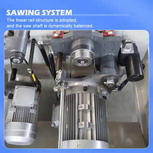 Scie à panneaux automatique Cnc Machine pour ordinateur Table coulissante Meubles Travail du <span class=keywords><strong>bois</strong></span> Scie à faisceau alternatif automatique - Product Image 3