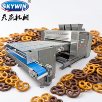 Machine automatique de fabrication de mini-biscuits en forme de bretzel, extrudeuse de bretzels et de bâtonnets Pocky
