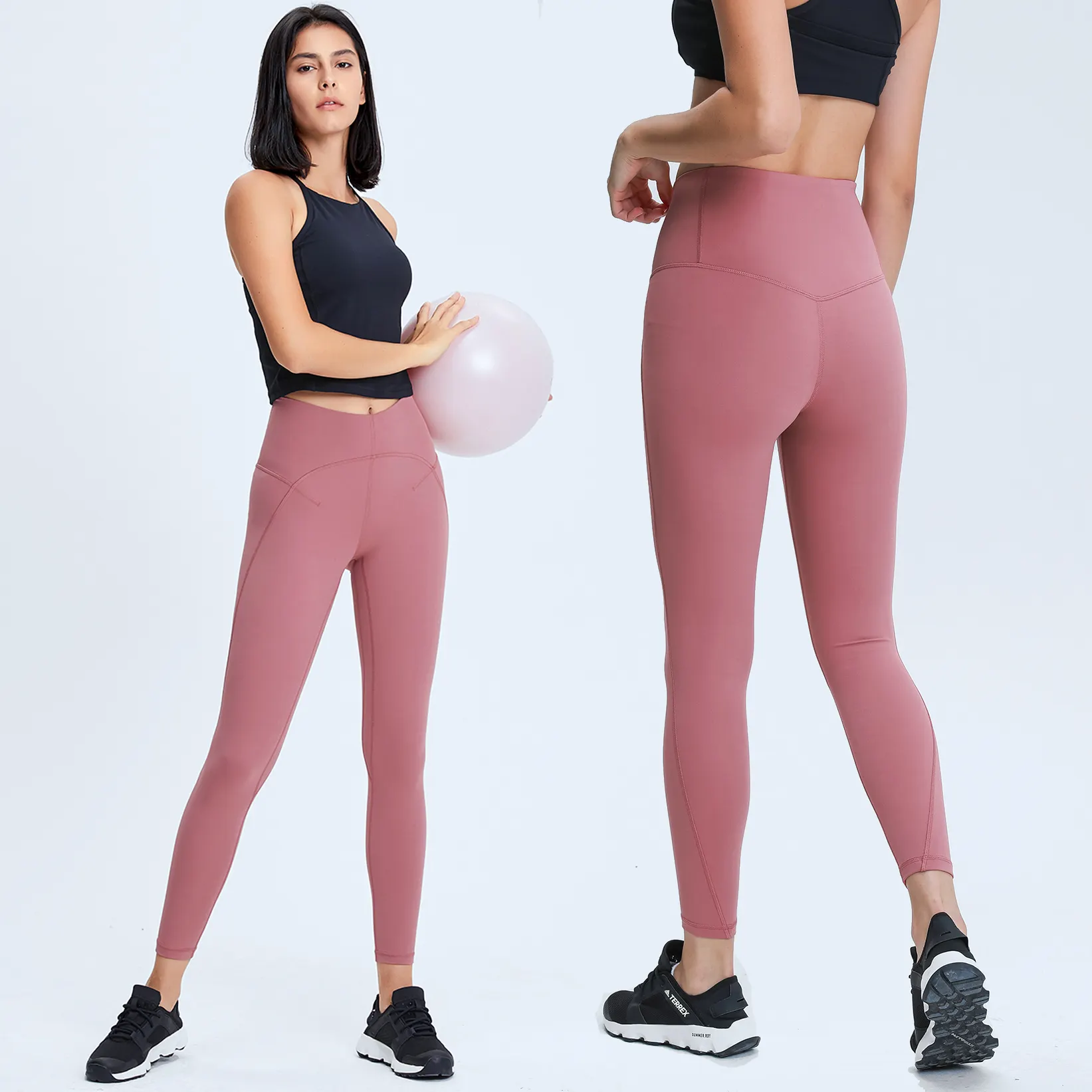 2010 Lente Zomer Nieuwe Align Front I Lijn Feature Yoga Broek Tweede Huid Sport Leggings