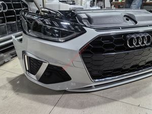 ชุดแต่งกันชนหน้า สำหรับ Audi A4 A4L พร้อมกระจังหน้า ไฟหน้า พัดลมหม้อน้ำ คอนเดนเซอร์ และชุดประกอบกันชนหน้า - Product Image 3