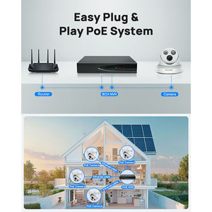 Hete Aanbieding Fabrieks 4MP 2K Turret Nachtzicht POE HD IP Beveiligingscamera CCTV Netwerkcamera Plug and Play met HIK POE NVR - Product Image 5